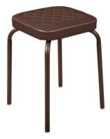 Табурет Табурет HAUSHALT/квадратный/коричневый