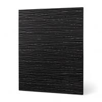 Фасад  ЧЕРНЫЙ СТРАЙП 600 для посудомоечной машины 