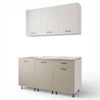 Кухонный гарнитур  №2/1 Кашемир/Дуб Латте/Дуб Мокко