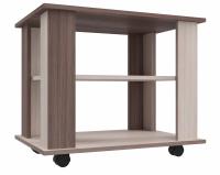 Стол журнальный СЖ-10 Ясень шимо светлый/Ясень шимо темный