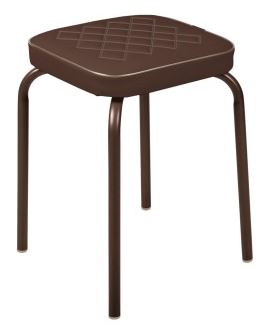 Табурет Табурет HAUSHALT/квадратный/коричневый