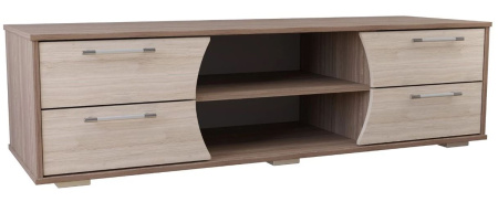 Тумба ТВ-10 , Ясень шимо светлый/корпус Ясень шимо темный