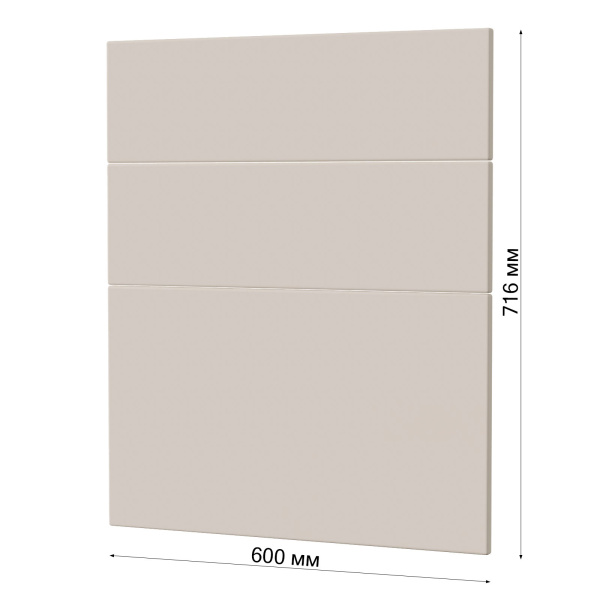 Фасад КАШЕМИР 3 ящика 600