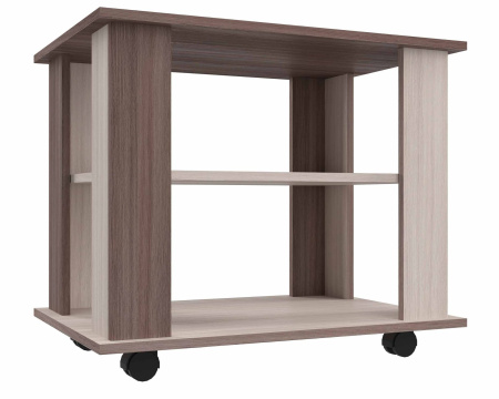 Стол журнальный СЖ-10 Ясень шимо светлый/Ясень шимо темный