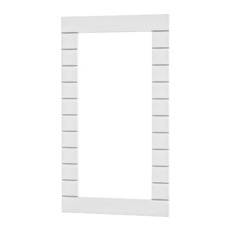 Фасад Софт Тач БЕЛЫЙ 400 СТЕКЛО   /  Бомон