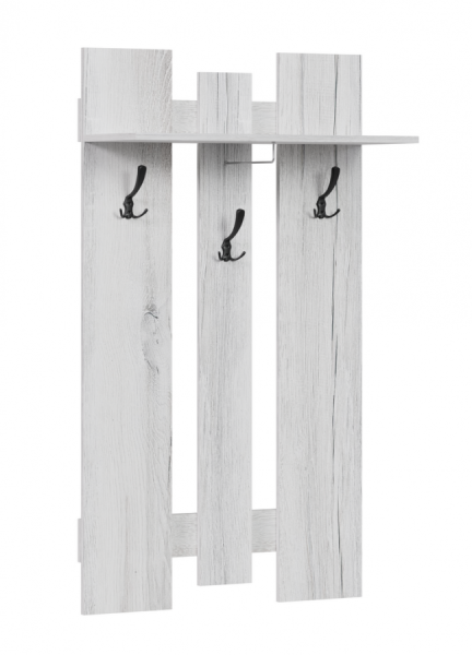 МОНРЕАЛЬ Прихожая Вешалка  (760*300*1300),Дуб Канадский