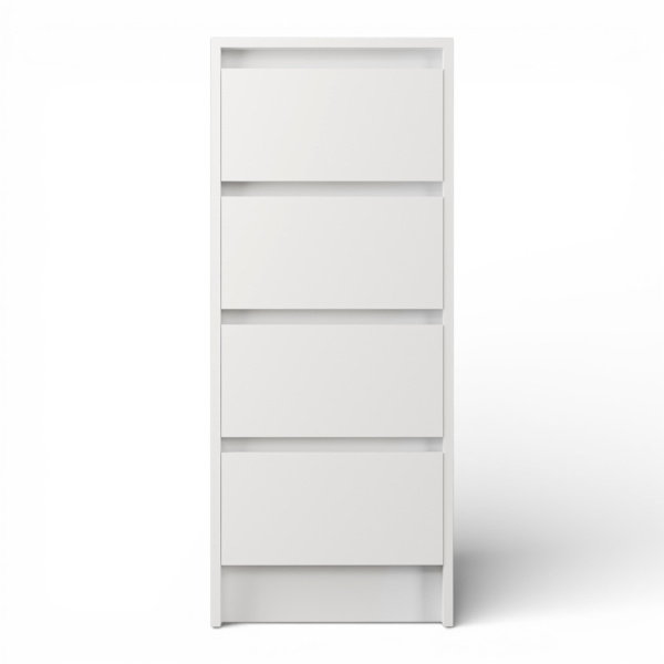 Комод ВЕНСЕН 4 ящика/Белый