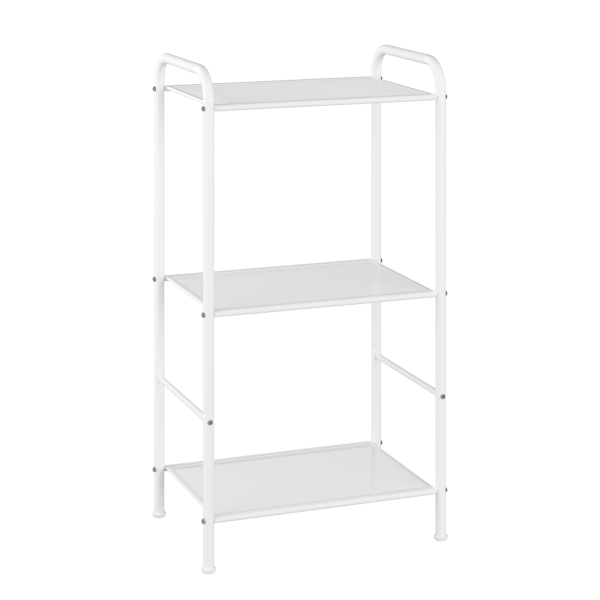 Стеллаж Валенсия 13 3-секц Белый