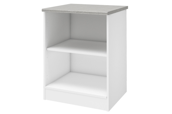 Уют СТЛ.275.06 Шкаф напольный 60 Белый/Белый