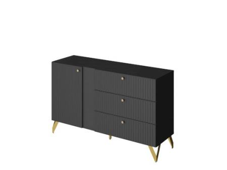 RENO комод КД-3 Черный