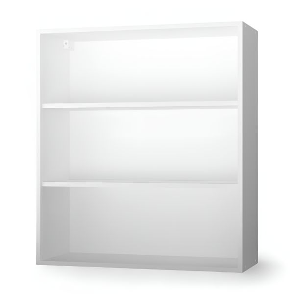 НОВА ВЫСОТА 900 Корпус шкафа настенного 2-х дверного 800 / Белый