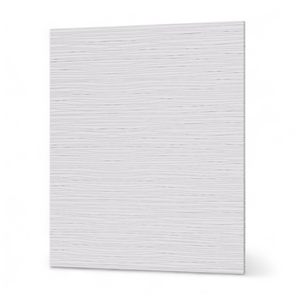 Фасад БЕЛЫЙ СТРАЙП 600 для посудомоечной машины