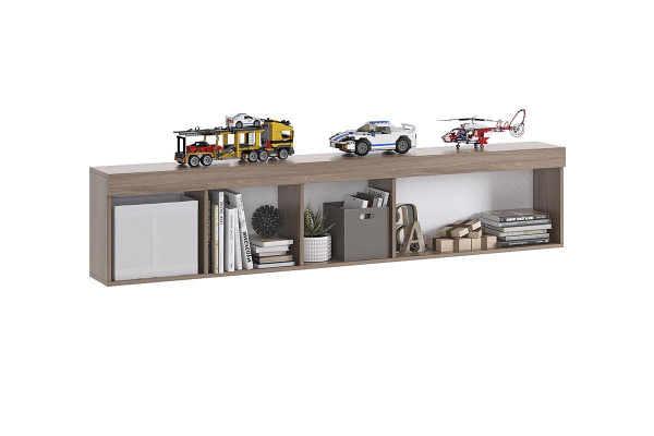 Челси Полка навесная (ясень шимо т/крем)